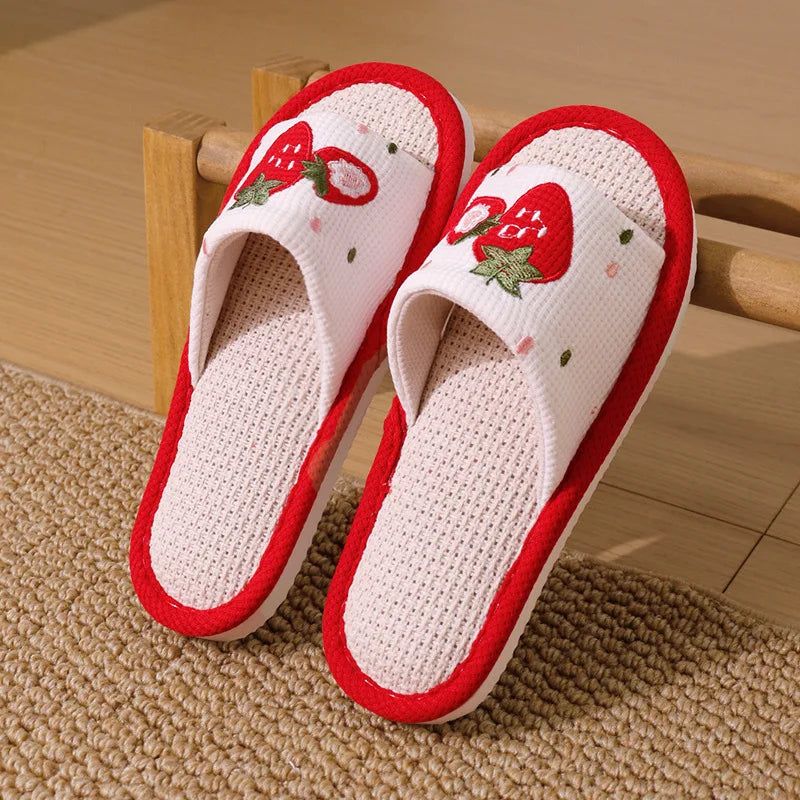 Women's Fluffy Fur Slippers | Open Toe Non-Slip Indoor Slides