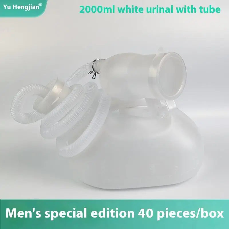 New Portable Urinal Pee Bottle 2000ML For Men And Women Spill Proof Unisex Potty For Home Camping Car Travel Accessories Peaceful Pleasures Health and Wellness A1