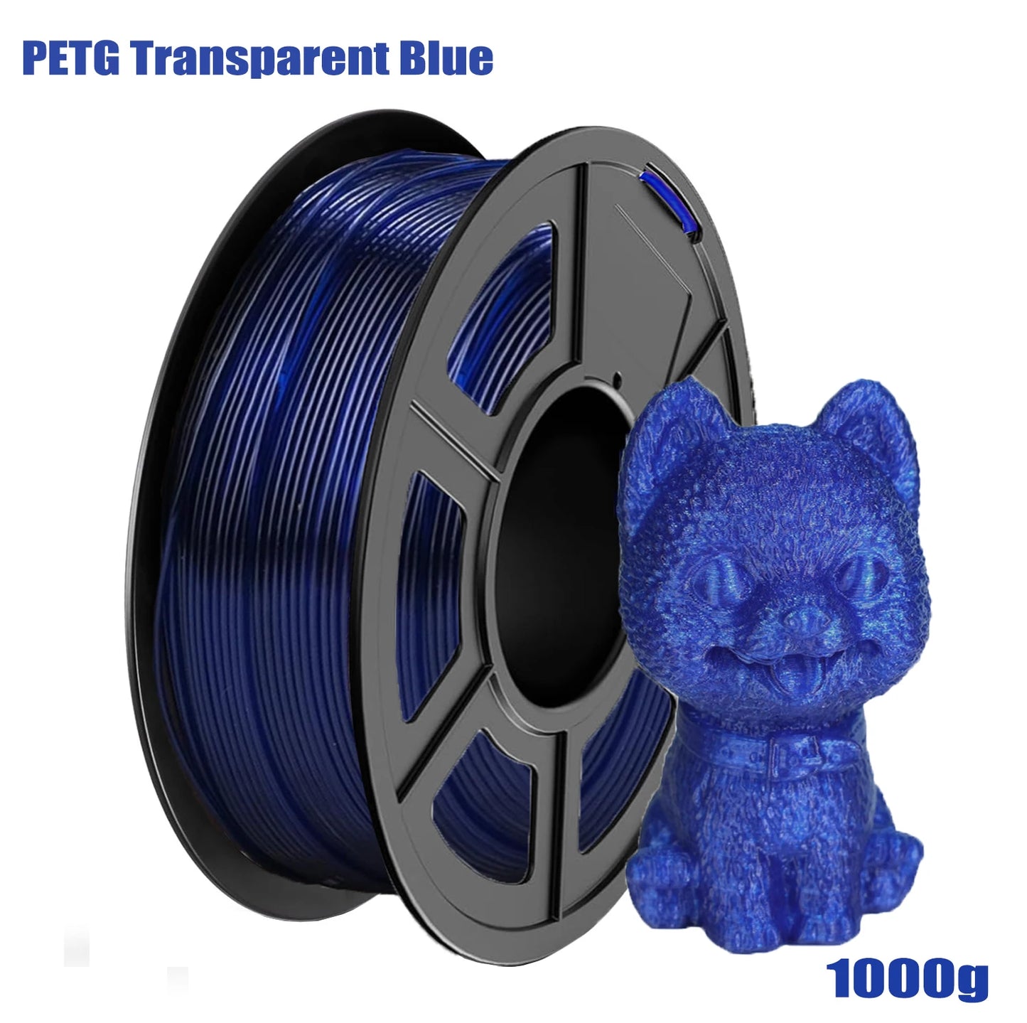 DINGSUN 3D PETG Filament 1.75mm | 500mm/s High-Speed Multicolor