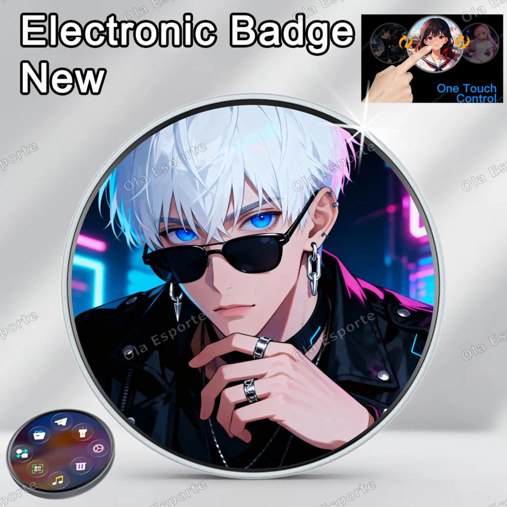 LED Programmable Digital Badge | DIY Scrolling Display Cosplay