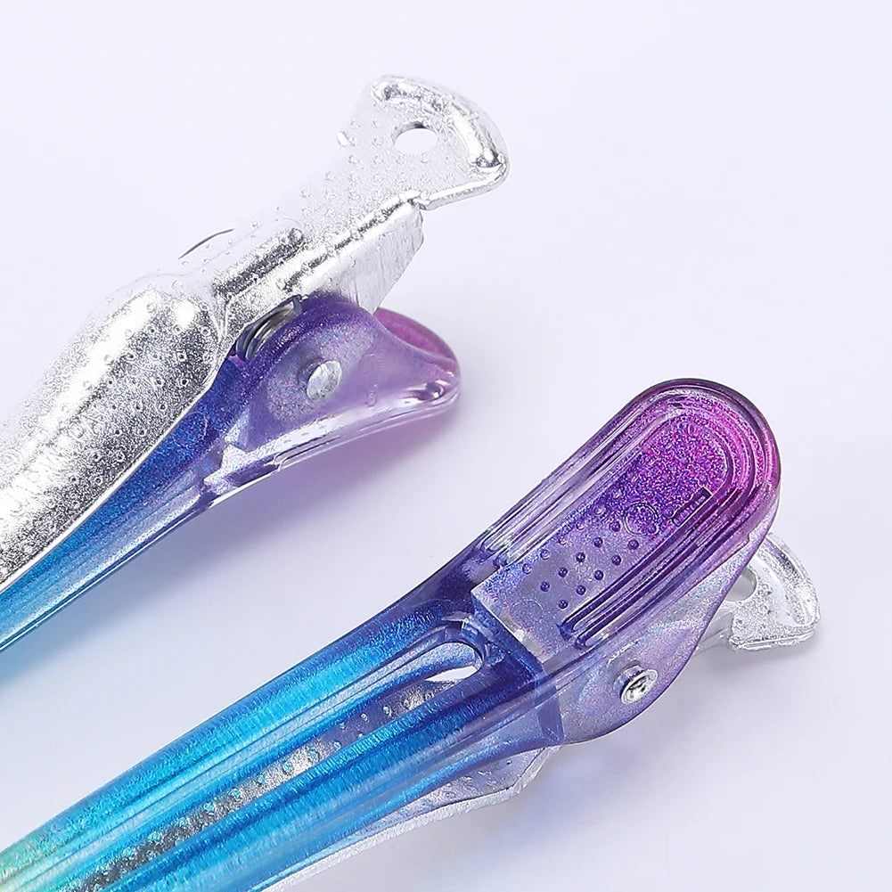 10Pcs Hairdressing Hair Clips Salon Hairdressing Plastic Clamps Professional Hair Sectioning Hairpin Styling Accessories Tools Peaceful Pleasures Health and Wellness
