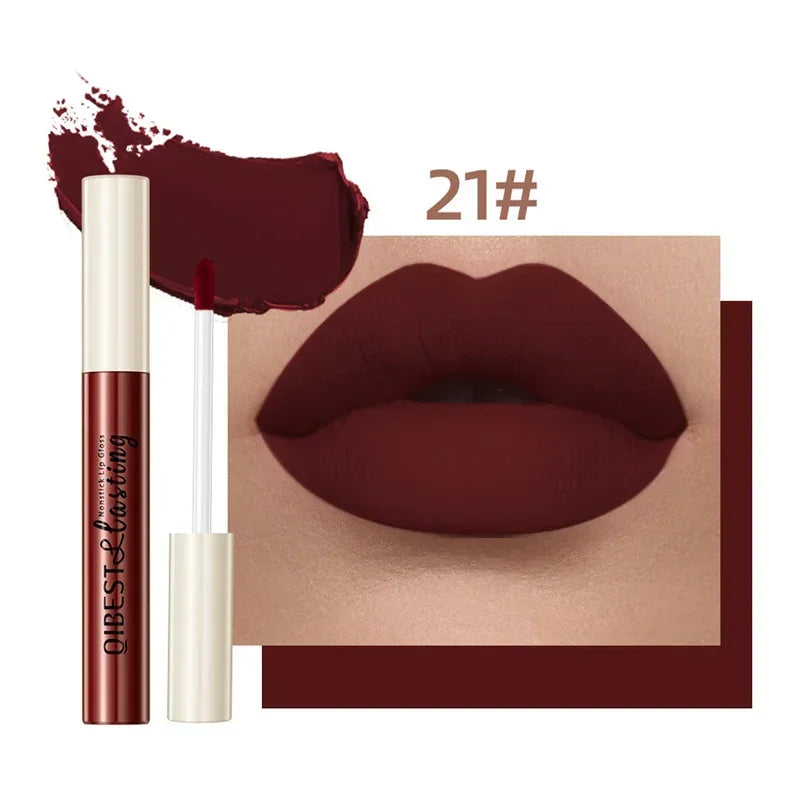 24-Color Matte Liquid Lipstick – Waterproof Velvet Lip Gloss Set