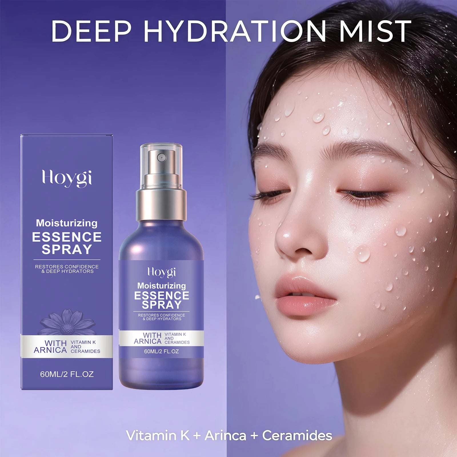isturizing Essence Spray for Redness Relief & Barrier Repair Relieve Dryness Deep Hydrating Calming Toner Ceramides Face Mist Peaceful Pleasures Health and Wellness
