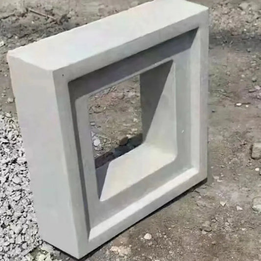 Plastic Square Brick Mold 20x20cm | 3D Antique Cement Garden Cement Brick Mold Oasis Select