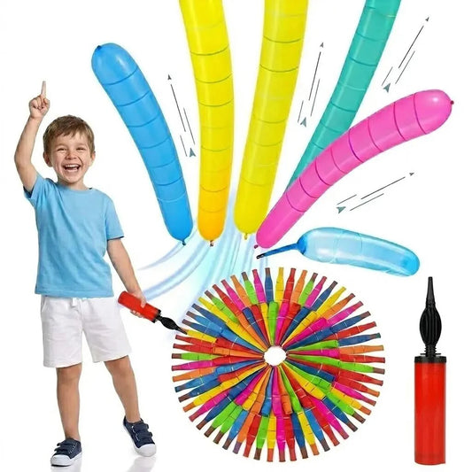 Rocket-Balloons,Long Strip Balloons That Can Ascend Into The Sky,Long Flying Balloons For Party,Birthday Party Celebrations Peaceful Pleasures Health and Wellness