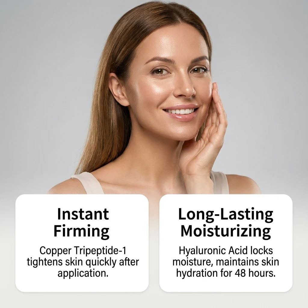 Copper Peptide Facial Serum 30ml – Hydrating & Firming