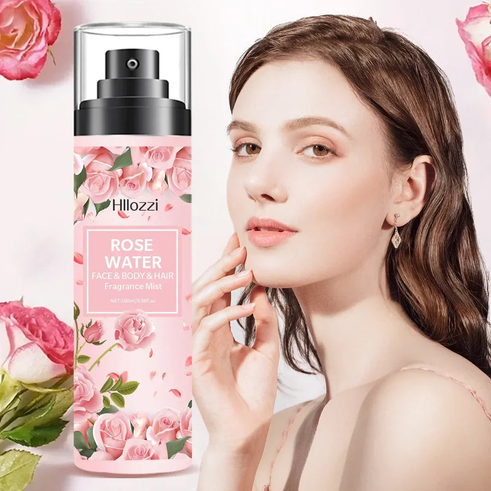 100ml Rose Water Face Mist – Hydrating Toner Spray All Skin