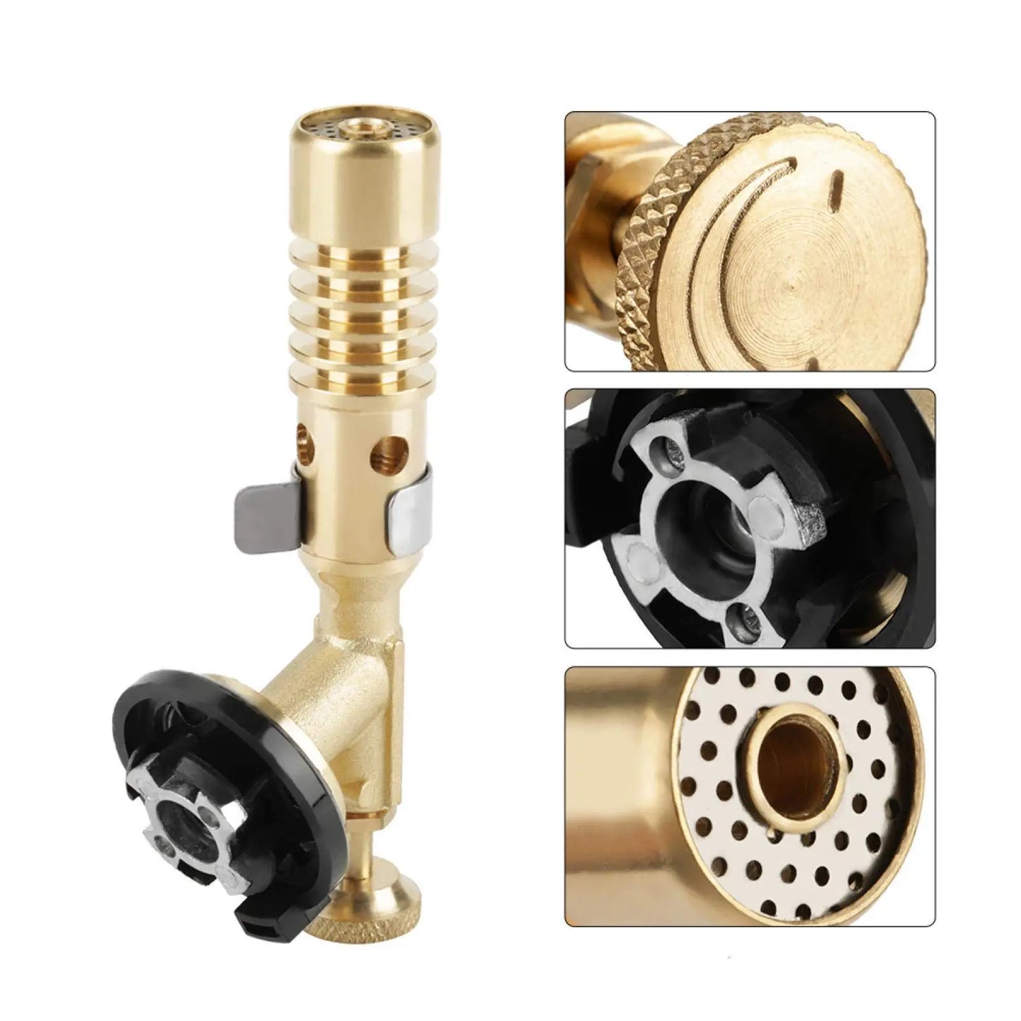 Portable Butane Torch – Adjustable Flame for BBQ & Camping