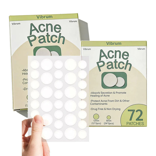 Invisible Pimple Patches with Tea Tree Oil – Hydrocolloid Acne Patches & Blemish Dots (72 or 288 Count) Peaceful Pleasures Health and Wellness