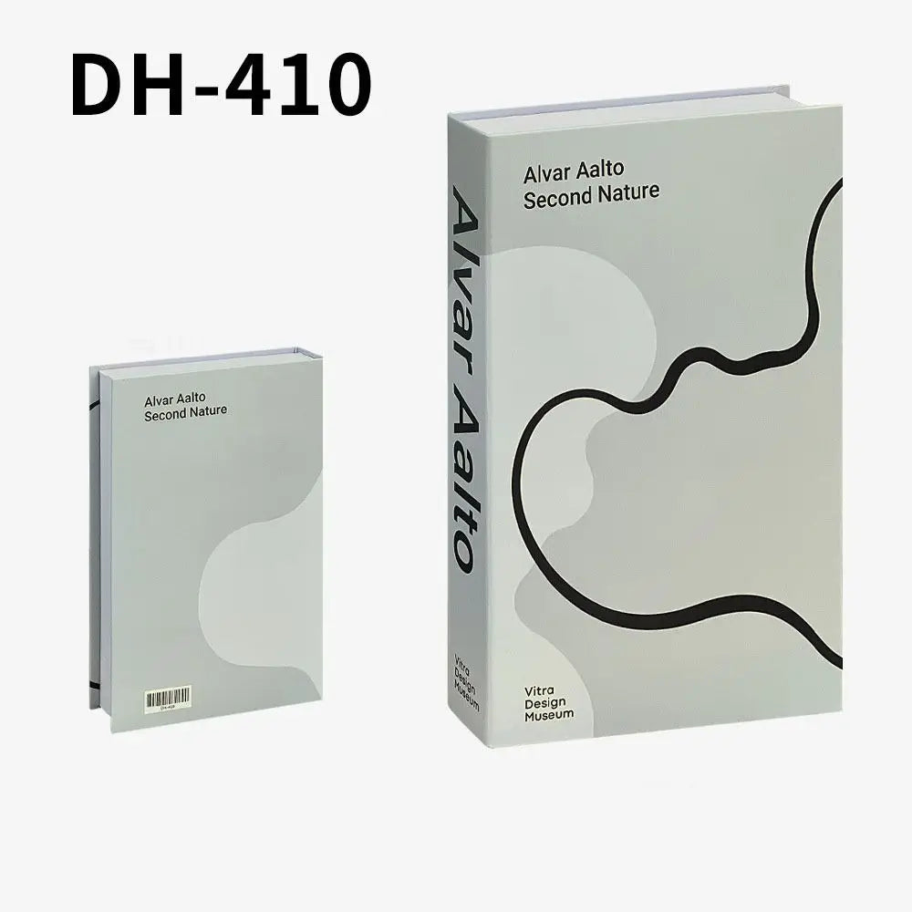 Fashion Fake Books Ornament Simple Shooting Props Decorative Imitation Book Coffee Table Decoration Home Decor Peaceful Pleasures Health and Wellness DH-410