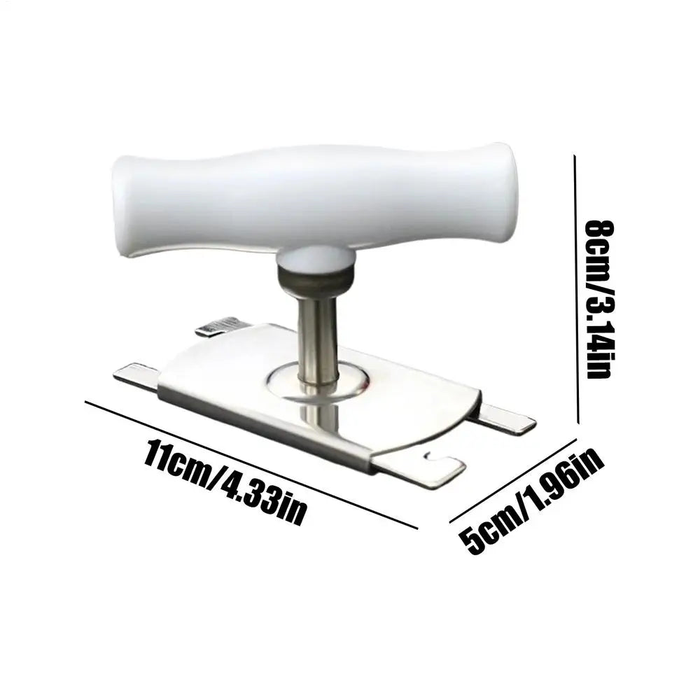 Stainless Steel Jar & Lid Opener – Manual Kitchen Grip Tool