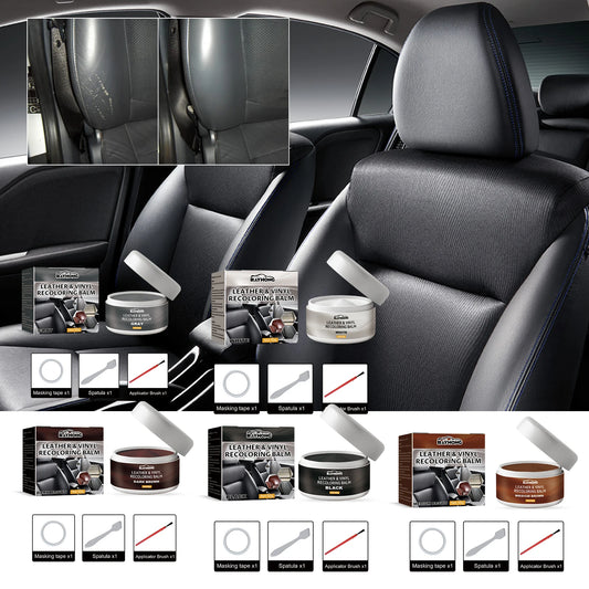 Leather Touch Up Paste Set – Repair Car Seats, Sofas & Shoes Leather Repair Paste Peaceful Pleasures Health and Wellness