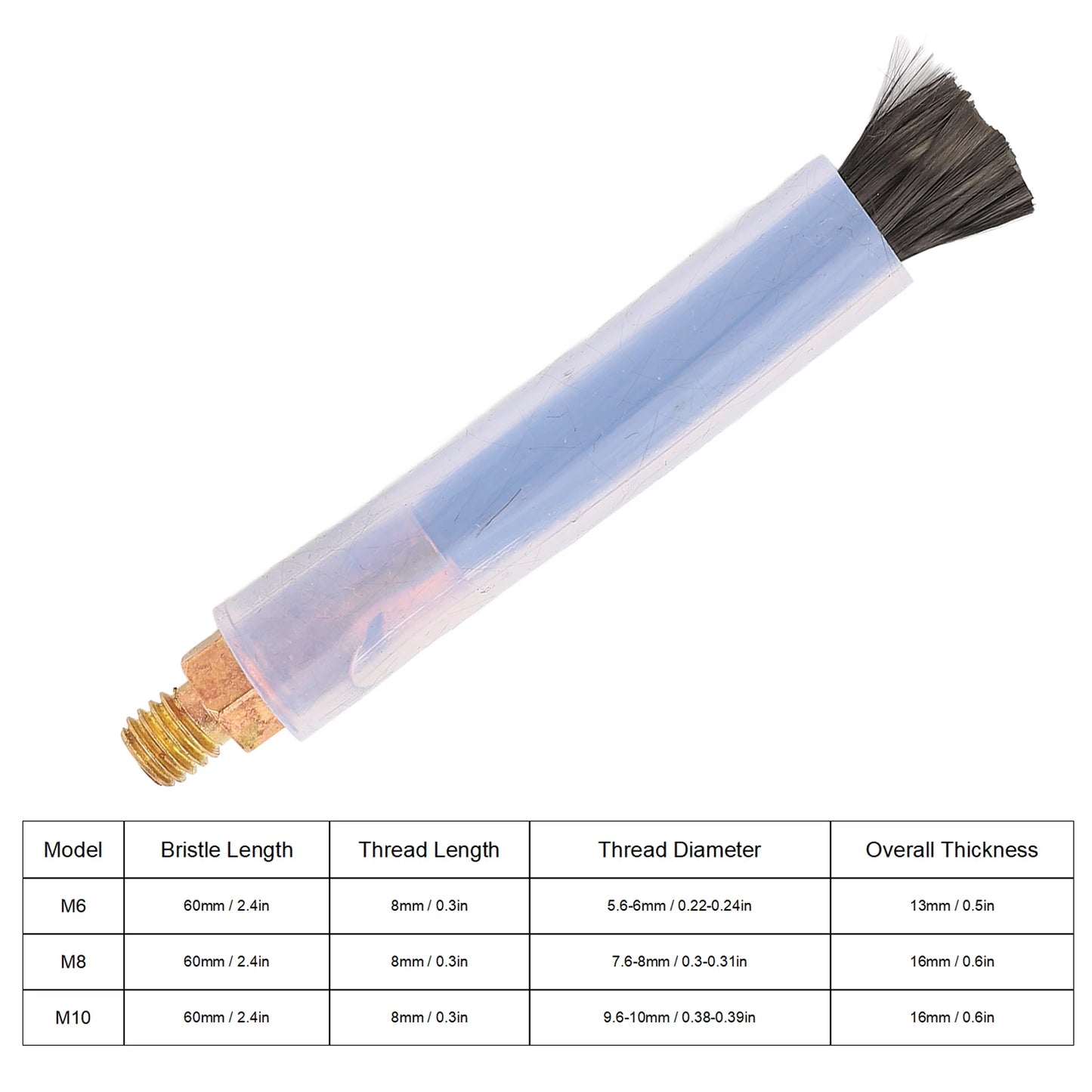 Weld Bead Cleaning Brushes Brass Head Brush Welding Seam Processor