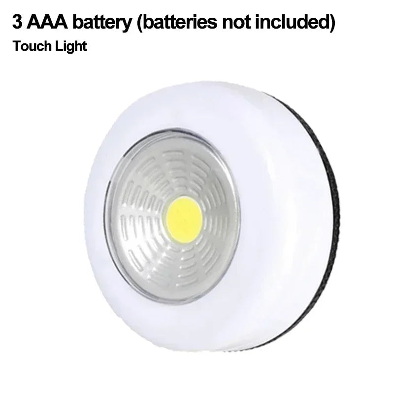 Touch LED Night Light | USB Rechargeable Magnetic Wall Lamp LED Night Light Peaceful Pleasures Health and Wellness Mini White
