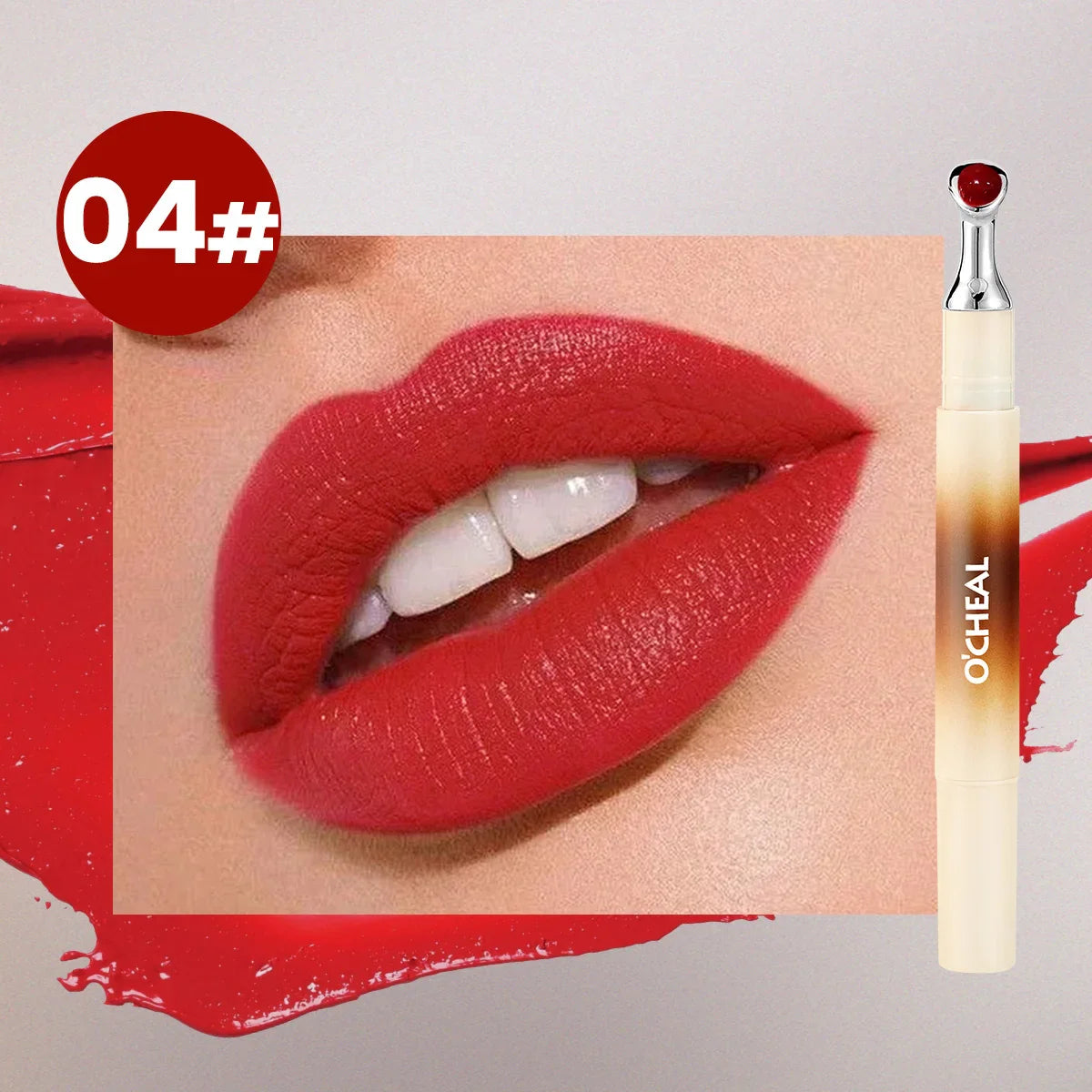 OCHEAL Matte Liquid Lip Cream – Waterproof Velvet Lipstick