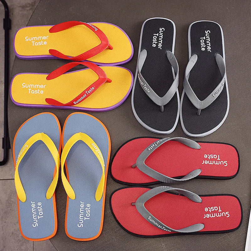 Men's Non-Slip EVA Flip Flops – Beach Thong Sandal Slides