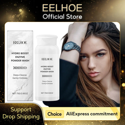 EELHOE Enzyme Face Cleansing Powder – Oil Control & Pore Care Enzyme Face Cleanser Peaceful Pleasures Health and Wellness
