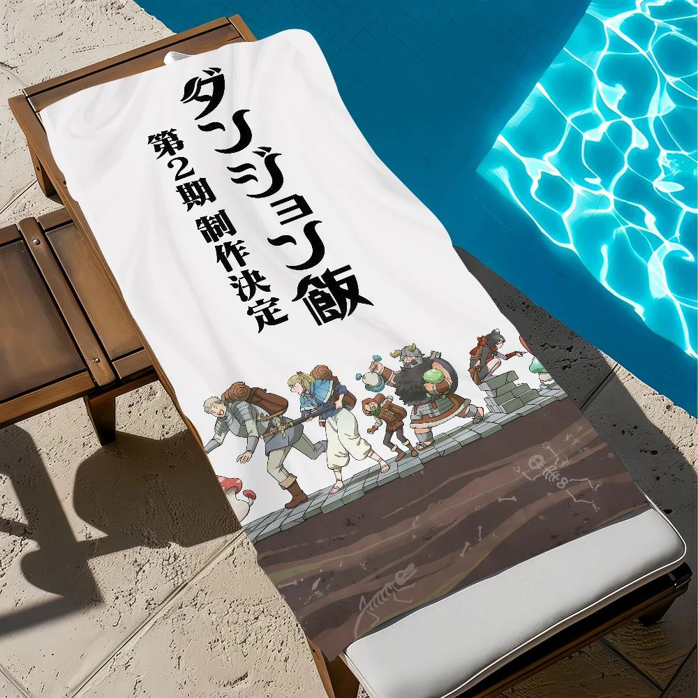 Quick-Dry Microfiber Beach Towel | Pool, Travel & Gym Quick-Dry Beach Towel Peaceful Pleasures Health and Wellness z1 STJ40x70CM