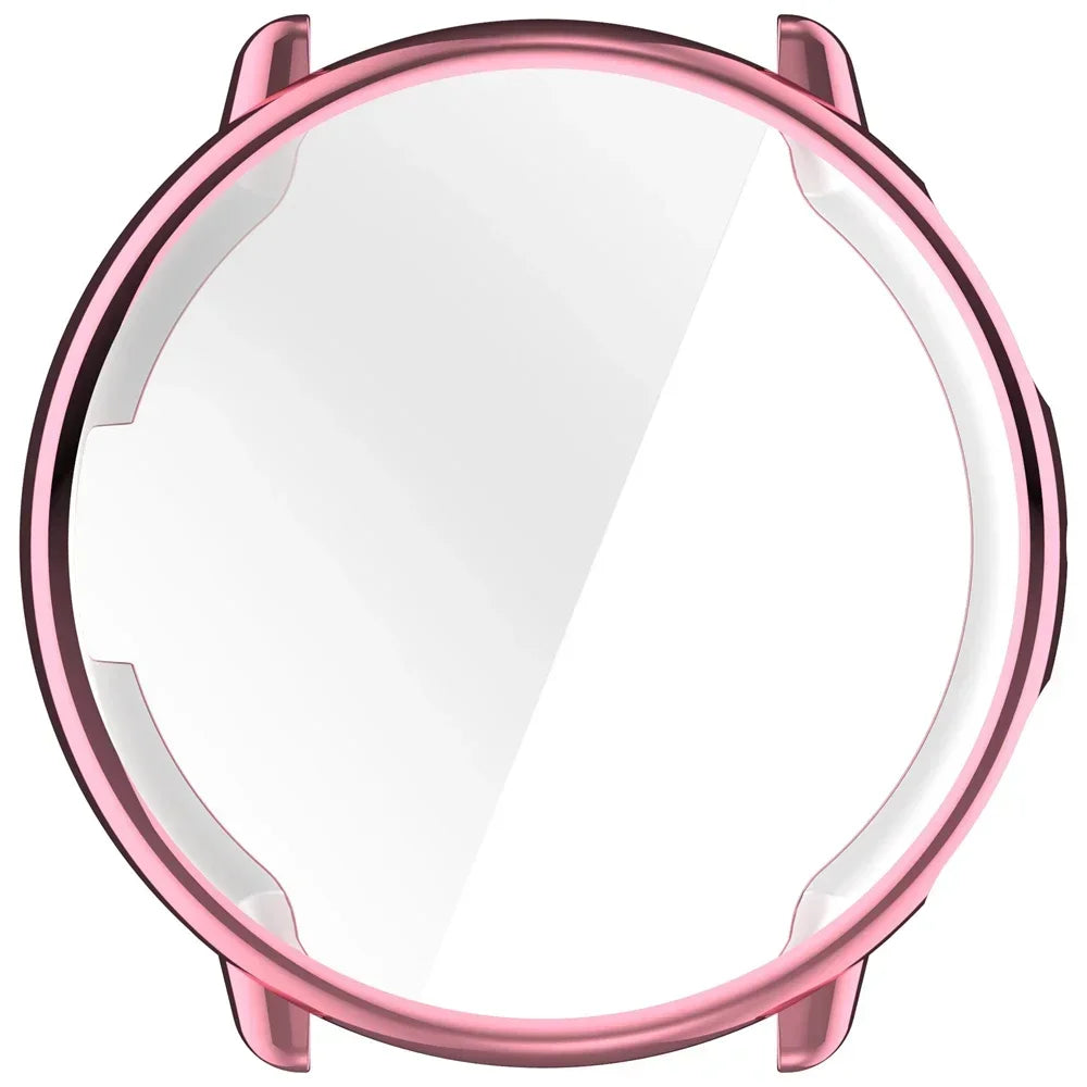 Amazfit Active 2 Case & Tempered Glass Screen Protector