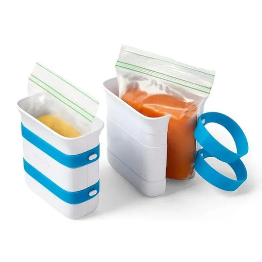 Freezer Food Block Maker – Portable ABS + Silicone Food Storage & Freezing Container Peaceful Pleasures Health and Wellness Default Title