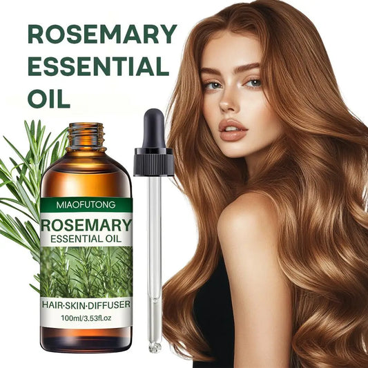 Rosemary Hair Growth Oil – Scalp Care & Strengthening Serum (100ml) Peaceful Pleasures Health and Wellness 100ml
