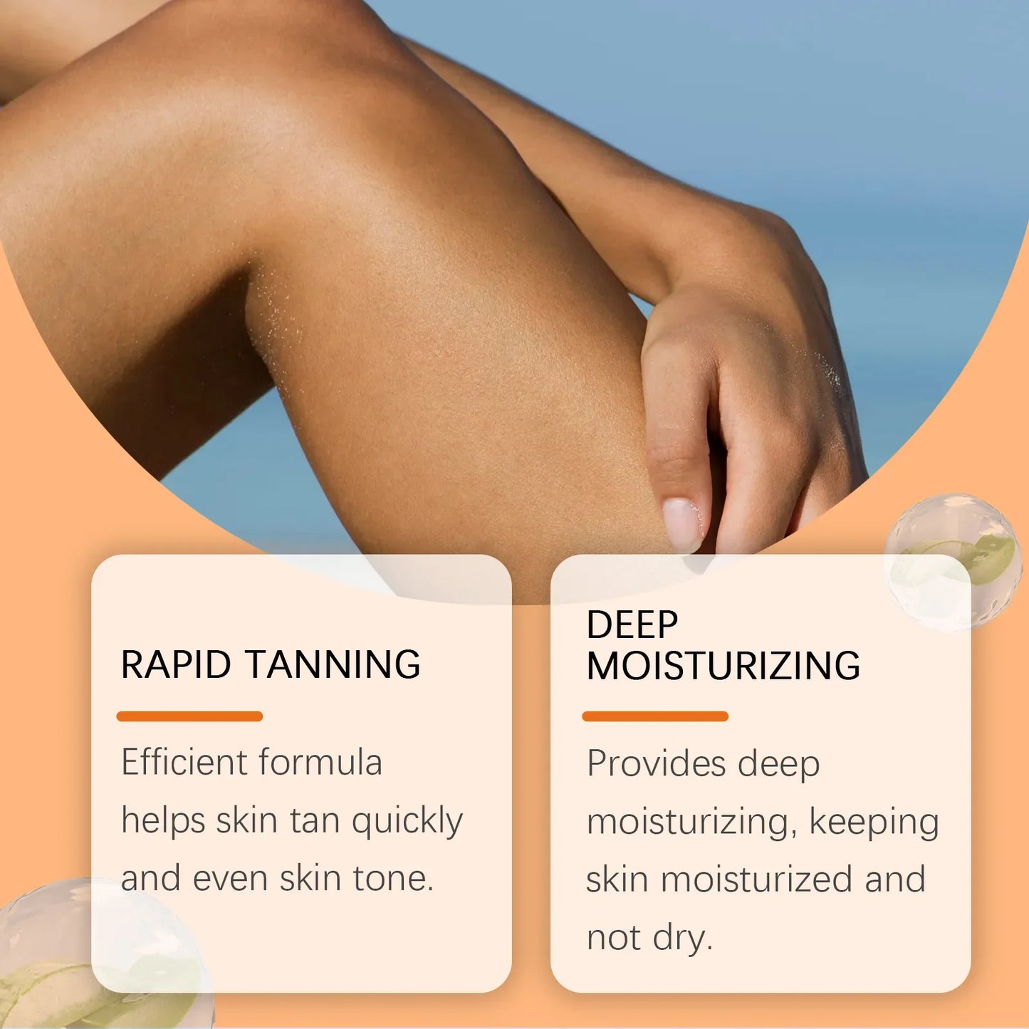 Tanning Oil for Natural Bronze Glow – Moisturizing 100ml