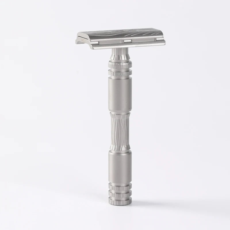 2026 New Arrival Ghost Safety Razor YAQI 316 Stainless Steel Smooth Shaving Comfortable Experience Designed Razor Peaceful Pleasures Health and Wellness RAASS25109