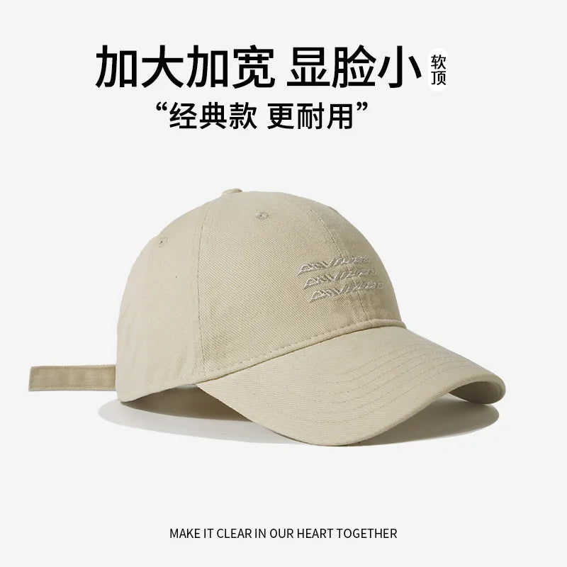 Vintage Washed Baseball Cap | Sun Protection Large Head Size
