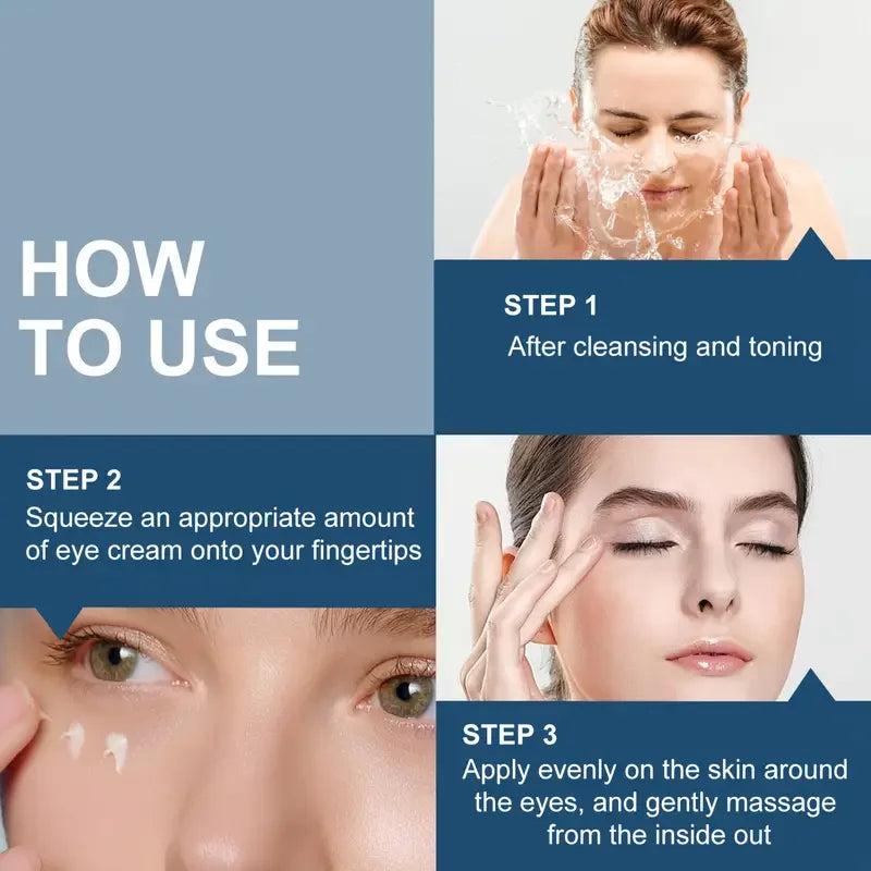 Hydrating Eye Cream – Hyaluronic Acid & Glycerin, All Skin Types
