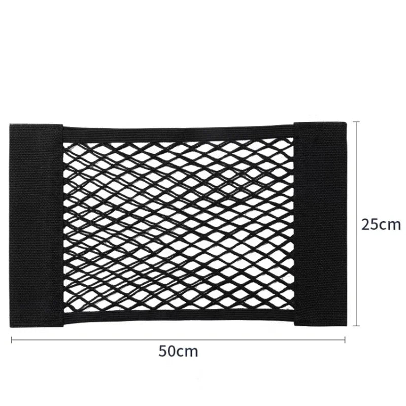 Car Elastic Mesh Storage Net Pocket – Universal Auto Organizer