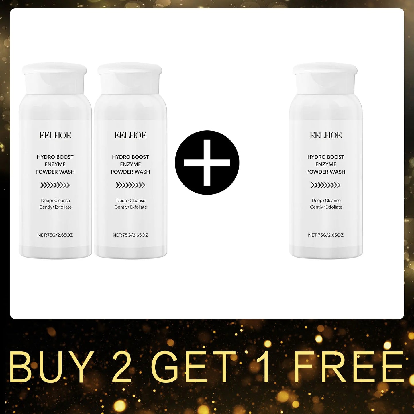EELHOE Enzyme Face Cleansing Powder – Oil Control & Pore Care