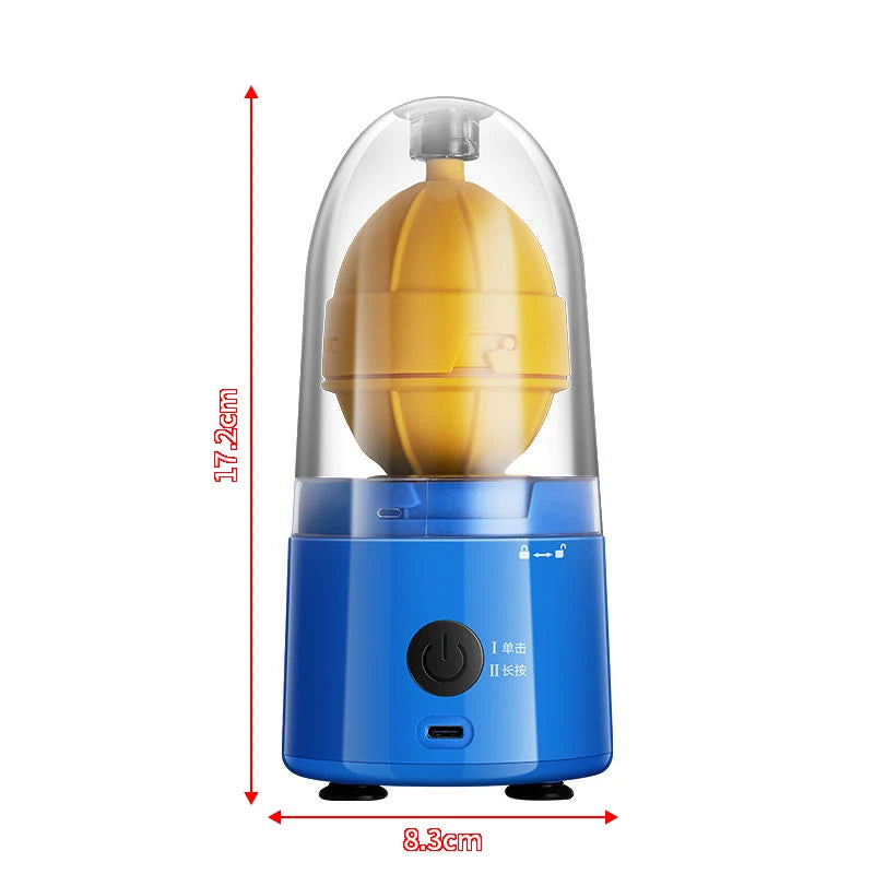 Electric Portable Automatic Egg Beater Egg Yolks and Egg Whites Mixer USB Rechargeable Spinner Shaker Kitchen Cooking Tools Peaceful Pleasures Health and Wellness 1pc