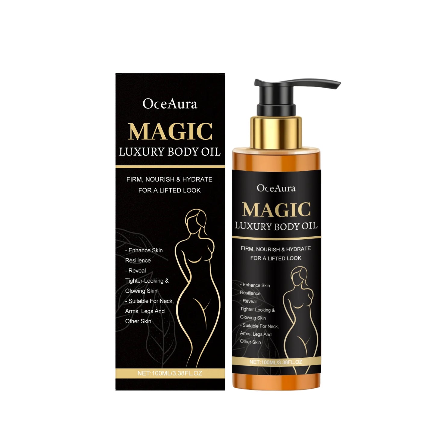 OceAura Skin Firming Oil – Lift, Firm & Moisturize 100ml