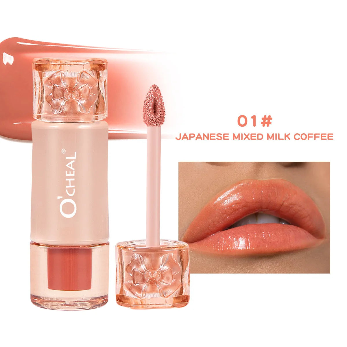 OCHEAL Velvet Matte Lip Gloss – Moisturizing & Cup-Proof