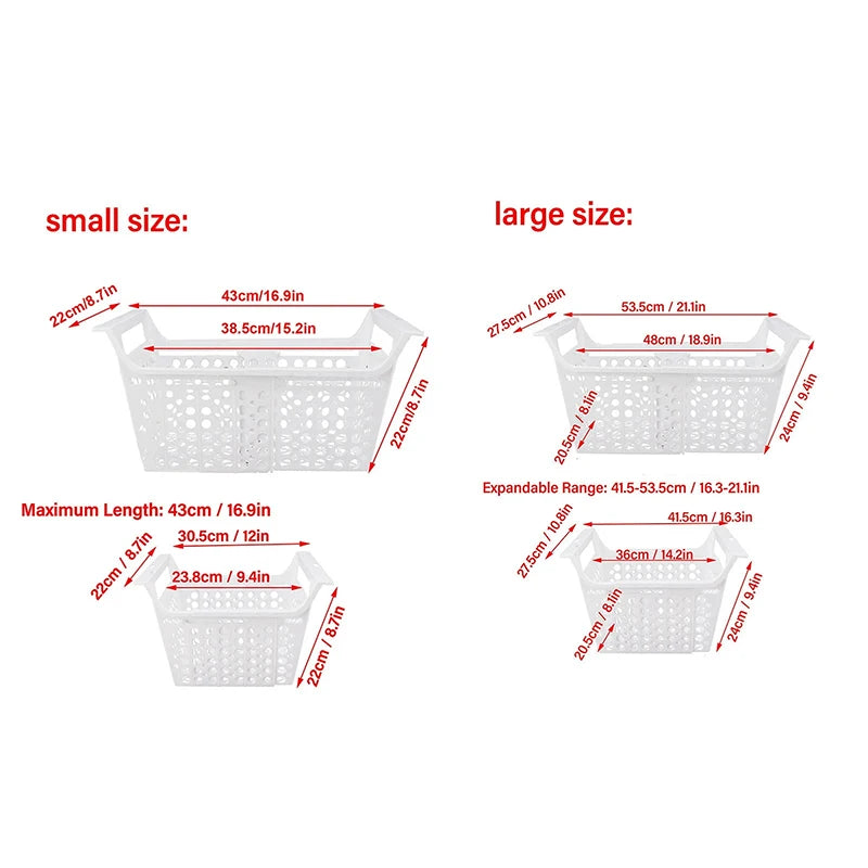 Expandable Chest Freezer Basket – Heavy Duty ABS Organizer