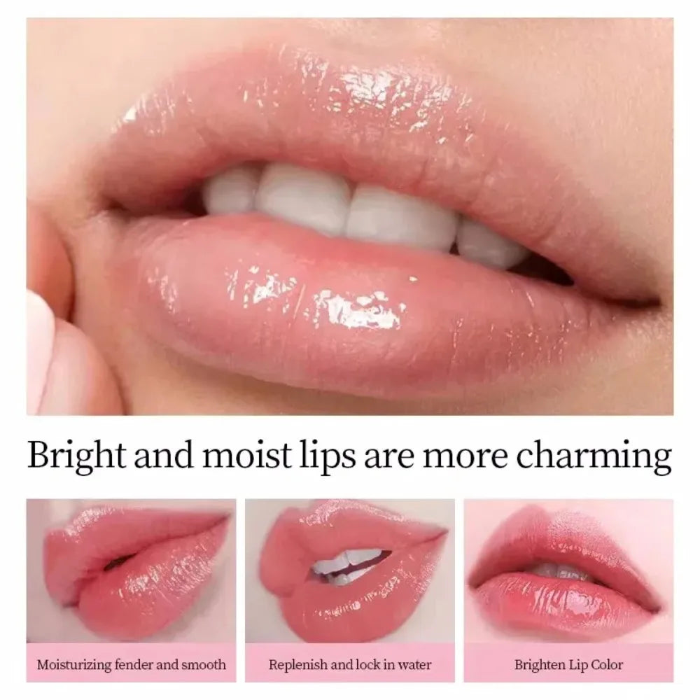 Long Lasting Lip Plumper Oil Serum Instant Volumising Essence Oil Moisturize Repair Lip Fine Lines Increases Elasticity Sexy Lip Peaceful Pleasures Health and Wellness