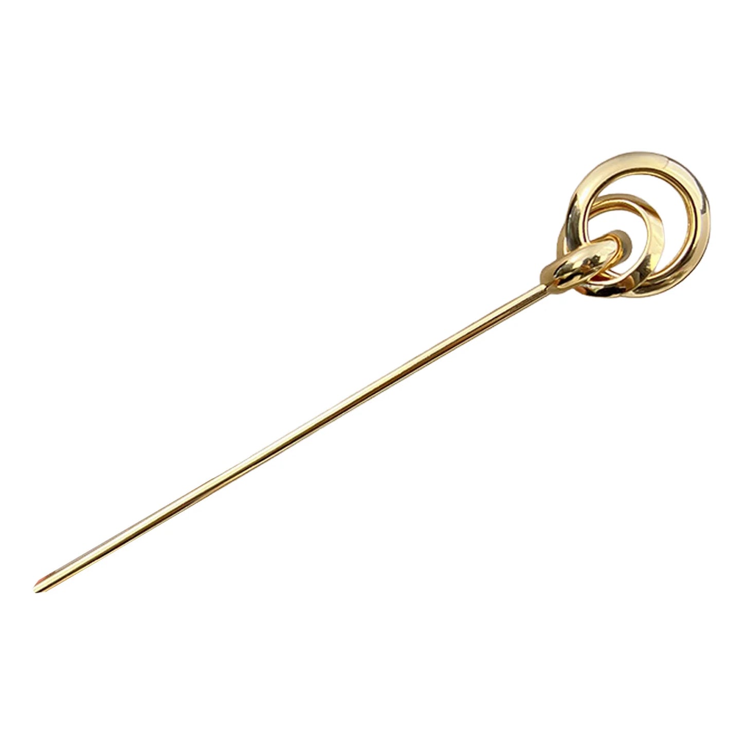Metal Hairpin with Geometric Sphere Design for Women Durable and Stylish Alloy Hair Accessory Peaceful Pleasures Health and Wellness 2
