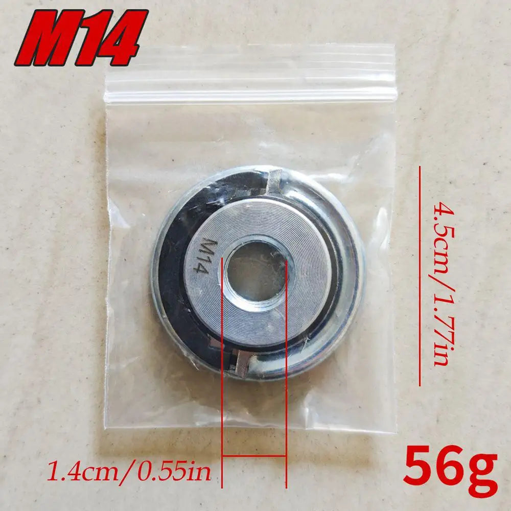 M14 Anti-Slip Flange Nut 2-Pack – Angle Grinder Lock Nut Set