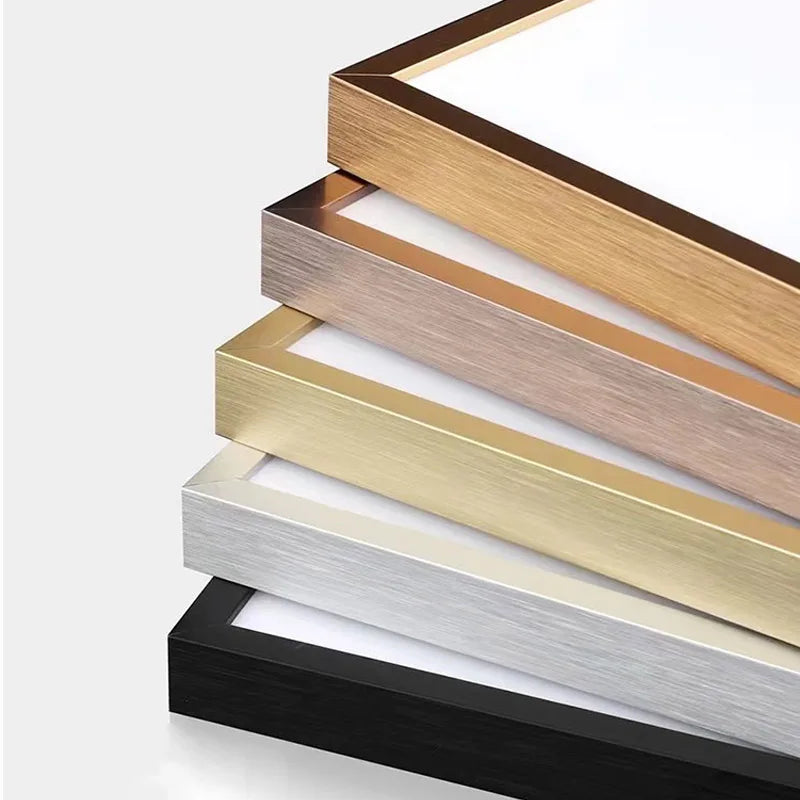 Metal aluminum frame suitable for canvas paintings, oil paintings, artworks, murals, photo posters, home decor, customizable Peaceful Pleasures Health and Wellness