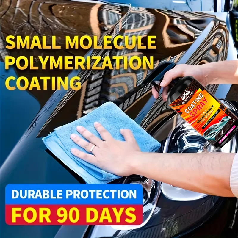 DOXICLEANER 3-in-1 Car Coating Spray – Polish, Shine & Repair