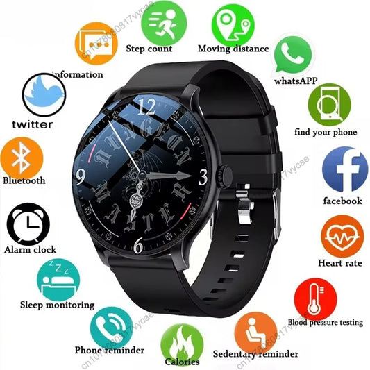 2026 New Smart Watch 1.52 Inch HD Screen Heart Rate Sleep Health Monitor Bluetooth Talk Ladies Sport Smart Watch for Android IOS Peaceful Pleasures Health and Wellness