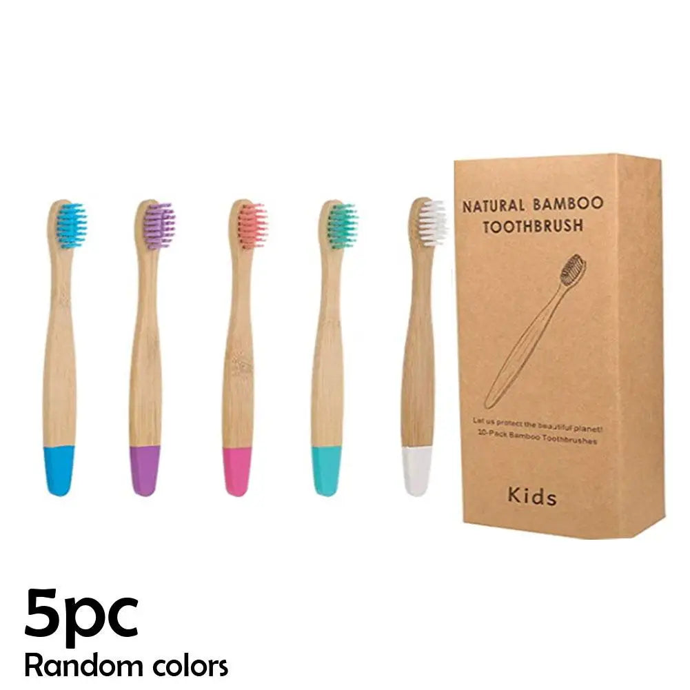 Kids Bamboo Toothbrush – Soft, Eco-Friendly & BPA-Free