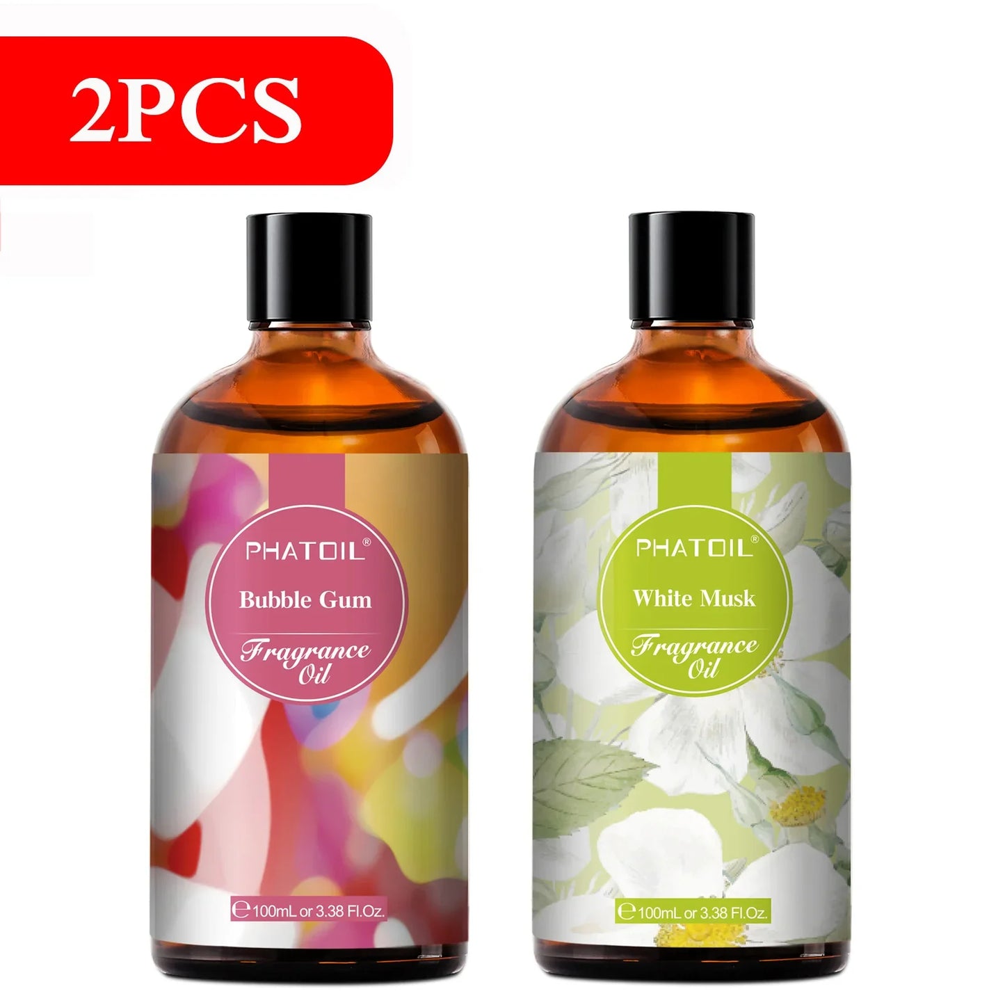 PHATOIL 100ml Fragrance Oil – Coconut, Vanilla, Musk & More