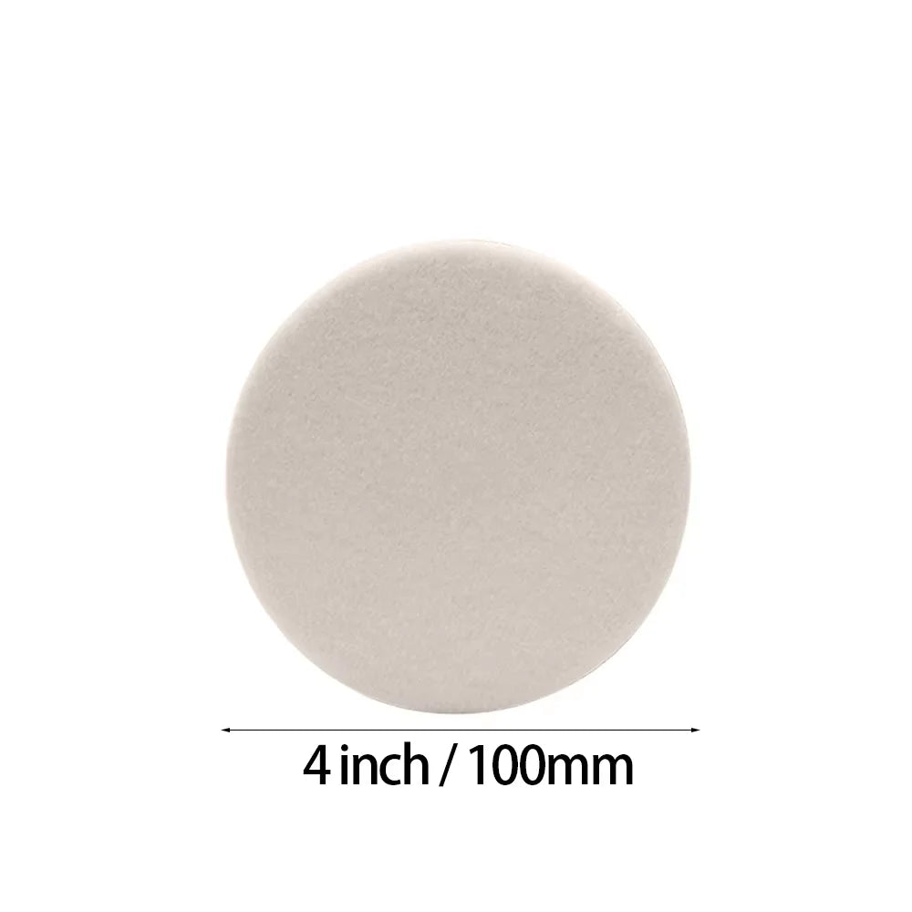 The Polishing Pad Made of Wool Felt Is Suitable for Glass and Stainless Steel Polishing Restoration and Grinding Pads Peaceful Pleasures Health and Wellness 4 inch