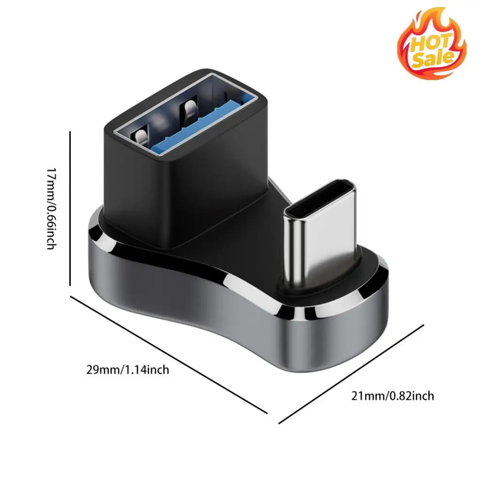 USB-C to USB-C/USB-A Adapter 140W 20Gbps 4K 60Hz
