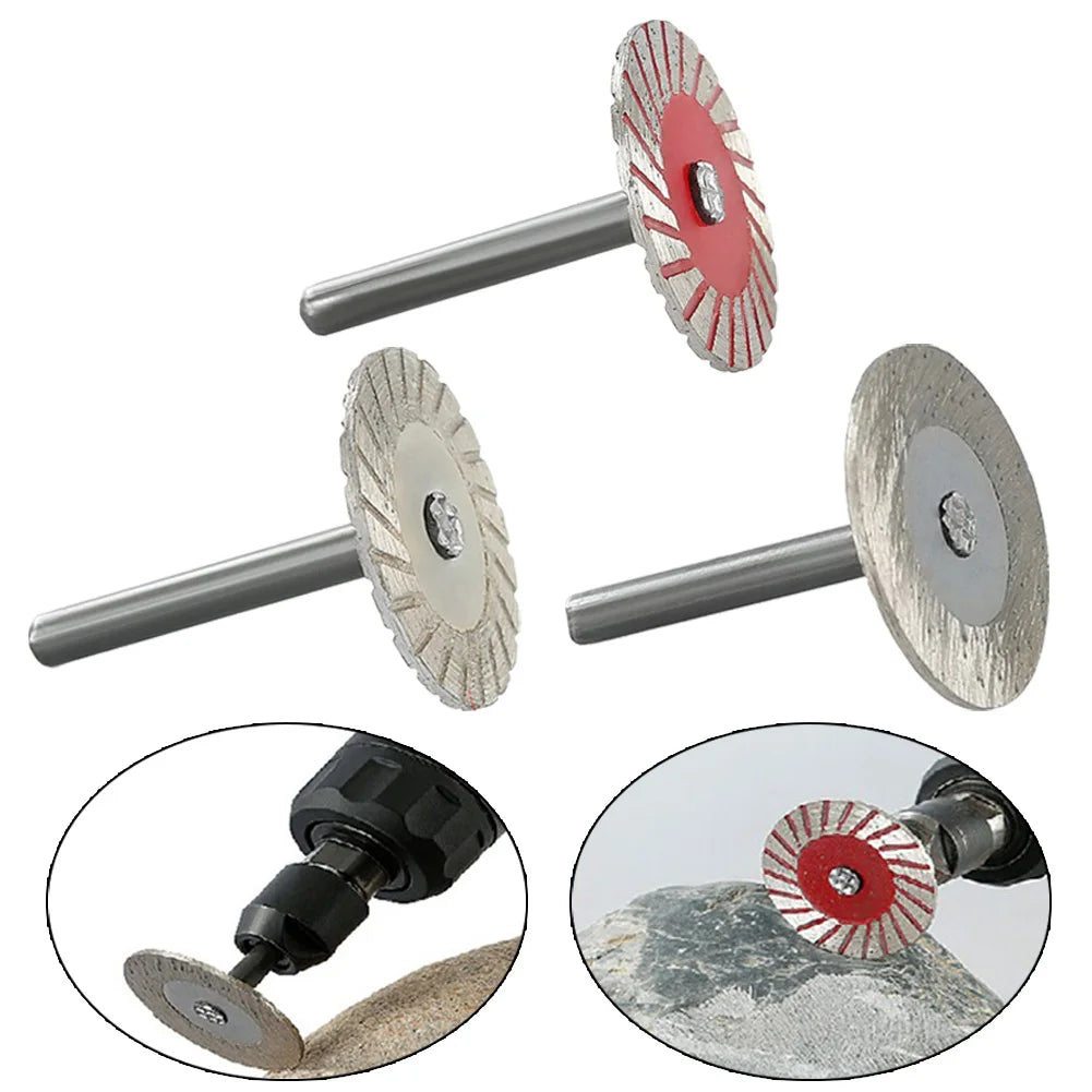 Cutting Disc Shank Circular Saw Blade Wood Metal Stone Discs Mandrel