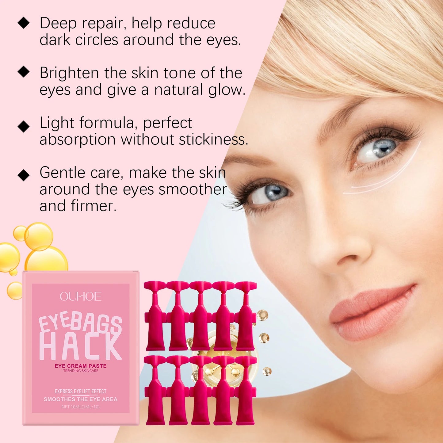 Firming Eye Cream – Anti-Wrinkle, Dark Circles & Hydration