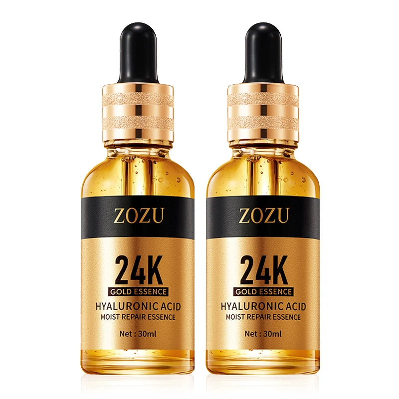24K Gold Hyaluronic Acid Face Serum – Anti-Aging & Hydrating