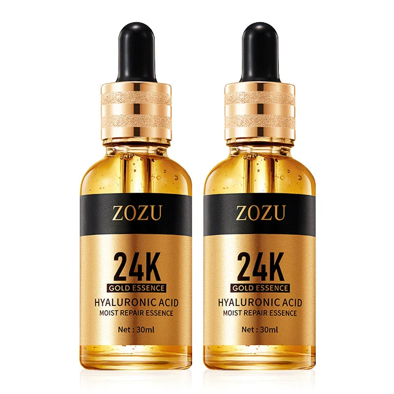 24K Gold Hyaluronic Acid Face Serum – Anti-Aging & Hydrating