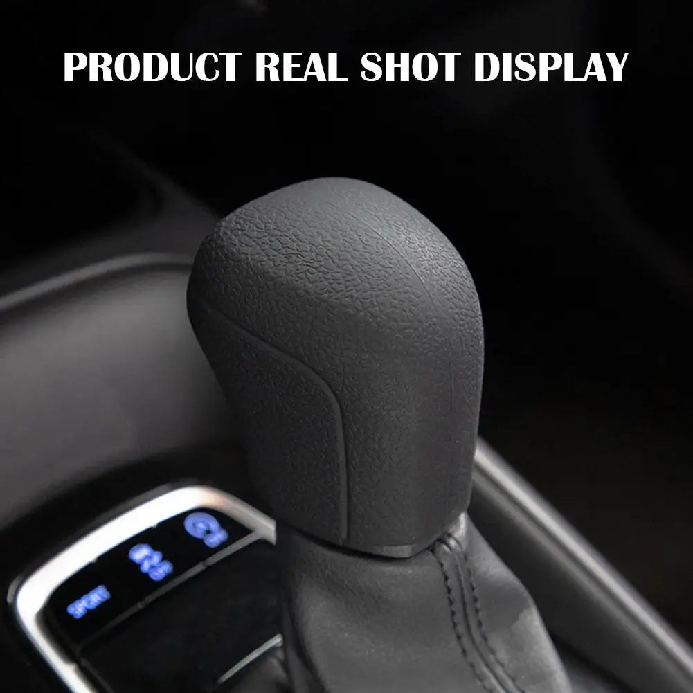 Car Silicone Automatic Gear Shift Knob Cover Antislip Shifter Knob Univeral Fit Shifter Handle For Toyota C-HR For Camry Corolla Peaceful Pleasures Health and Wellness